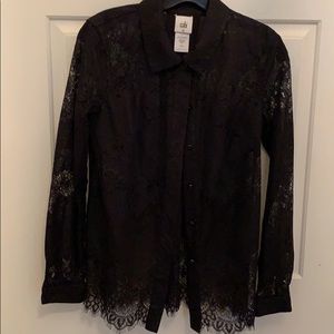 Cabi St. Regis lace blouse